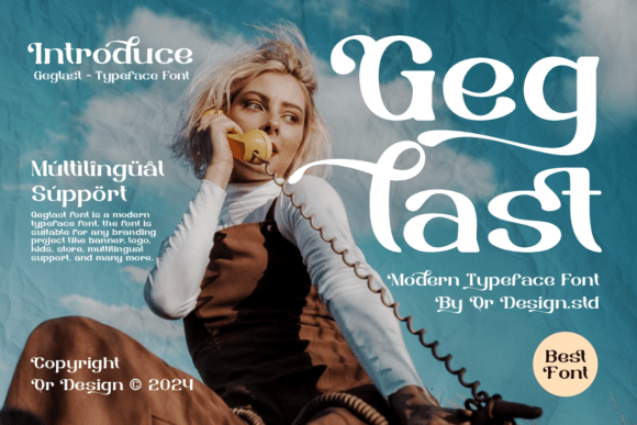 Geglast: Elevating Visual Identity with Timeless Typographic Elegance