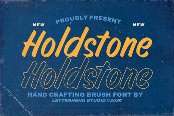Holdstone: Evaluating a Handcraft Brush Font for Professional Design Projects
