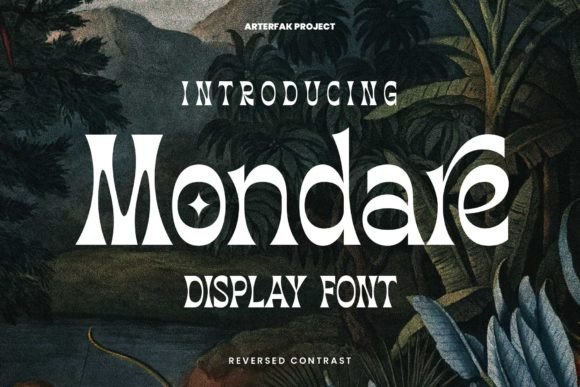 Mondare: Elevating Design with Timeless Reverse-Contrast Elegance