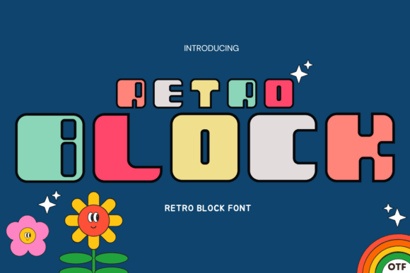 Retro Block: Modern Style with Vintage Charm