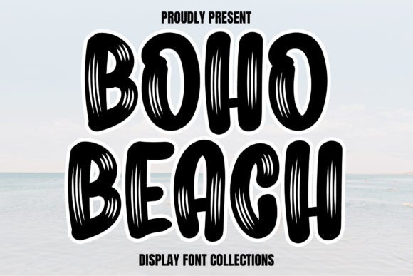 Revitalizing Creative Branding with Boho Beach: A Strategic Font Choice for Modern Makers