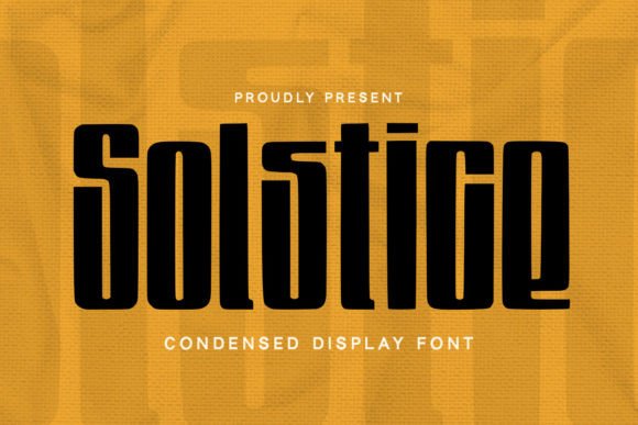 Solstice: Redefining Modern Typography for the Digital Age