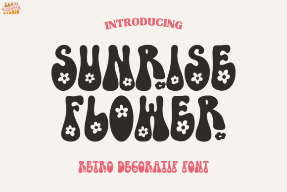 Sunrise Flower: Injecting Retro Charm into Modern Design