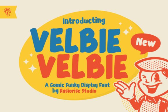 Velbie: Bringing Retro Funky Cartoon Energy to Modern Design