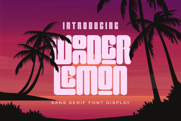 Wonder Lemon: Capturing 90s Summer Vibes in Modern Display Typography